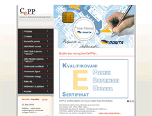 Tablet Screenshot of cepp.rs